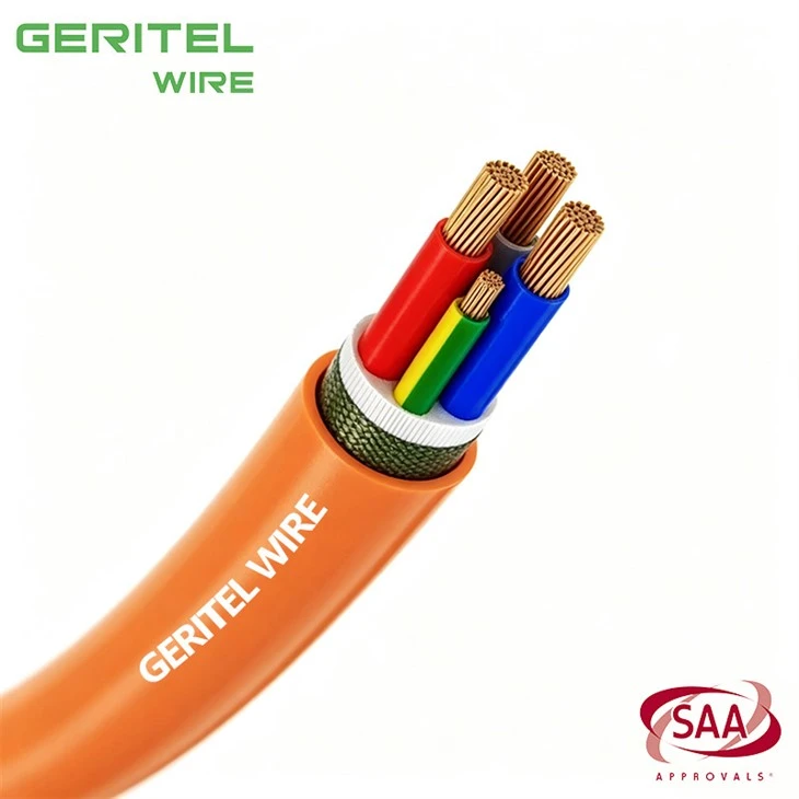 3 X 50mm2 + 1 X 16mm2 Earth Low Voltage Orange Circular Copper Cable best