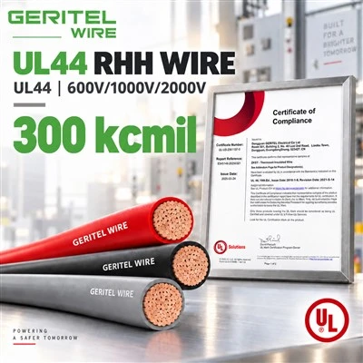 Kejbil ta 'l-Enerġija tar-Ram ta' 300 Kcmil RHH Għal Switchgear Kummerċjali U Industrijali