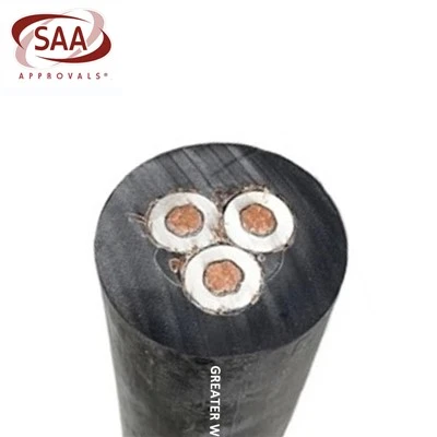 Tip 450 3.3 sa 33KV Mining Electrical Cable AS / NZS 2802